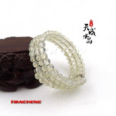 INPHIC-天然水晶 葡萄石5mm圓珠三環手鏈 美容養顏 清新靚麗 唯美女人石